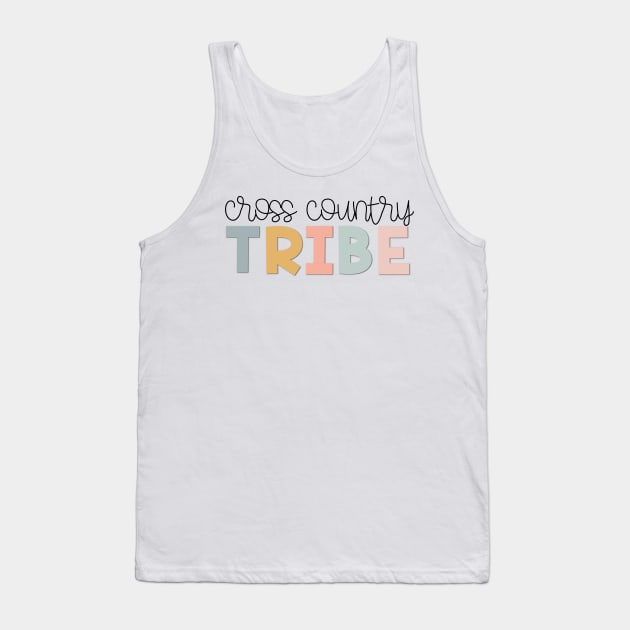 Cross Country Tribe Muted Pastels Tank Top by broadwaygurl18